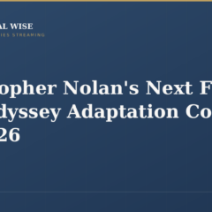 Christopher Nolan’s Next Film: The Odyssey Adaptation Confirmed for 2026 — Cover