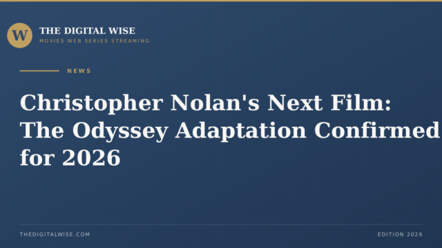 Christopher Nolan’s Next Film: The Odyssey Adaptation Confirmed for 2026 — Cover