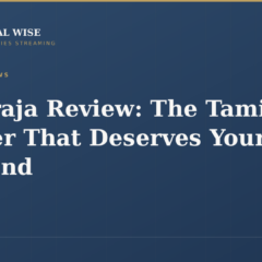 Maharaja Review: The Tamil Thriller That Deserves Your Weekend — Cover