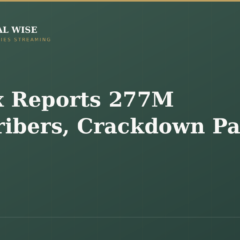 Netflix Reports 277M Subscribers, Crackdown Pays Off — Cover