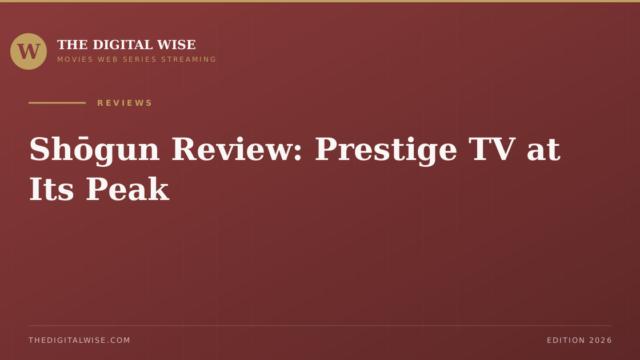 Shōgun Review: Prestige TV at Its Peak — Cover