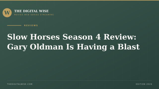 Slow Horses Season 4 Review: Gary Oldman Is Having a Blast — Cover