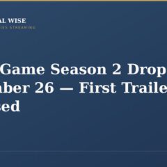 Squid Game Season 2 Drops December 26 — First Trailer Released — Cover