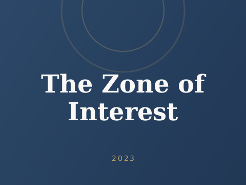 The Zone of Interest